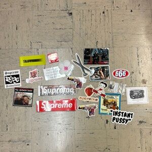 Supreme Multicolor Sticker Set